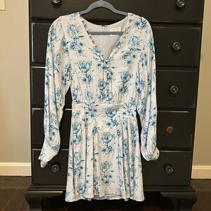 Blue sabo dress